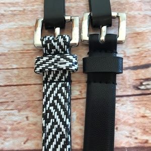 Steve Madden 2 for 1 belts NWT!